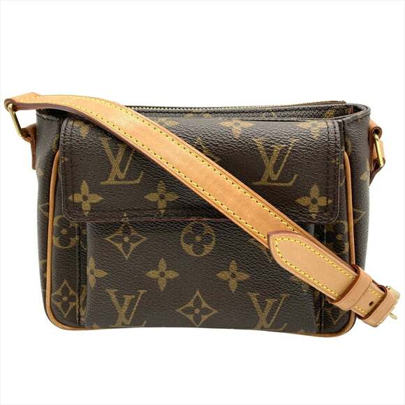 Louis Vuitton Handbags - LOUIS VUITTON Brown Monogram Canvas Shoulder Bag